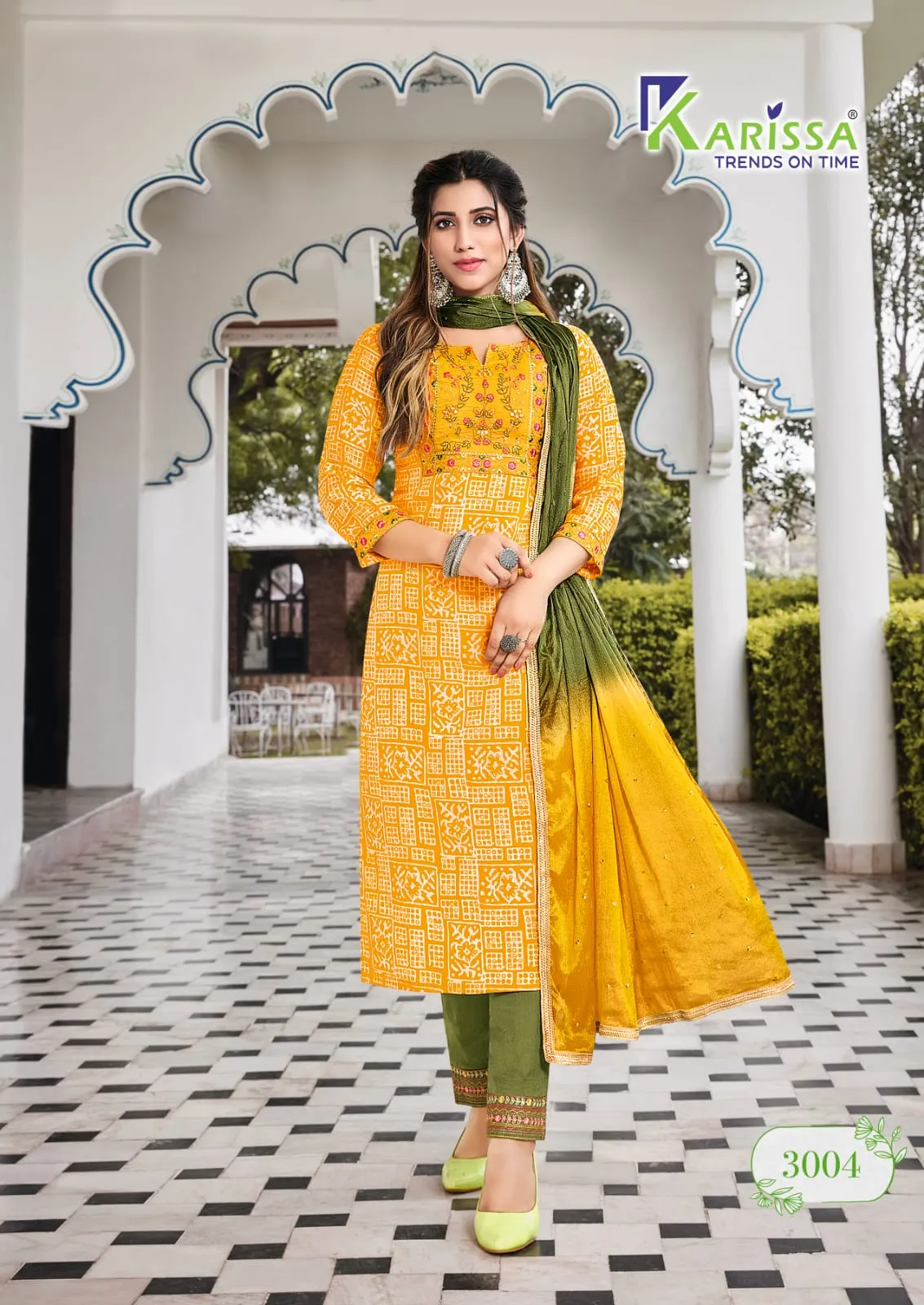 KARISSA SIYA VOL 3 PRINT KURTI WITH BOTOM AND DUPATTA