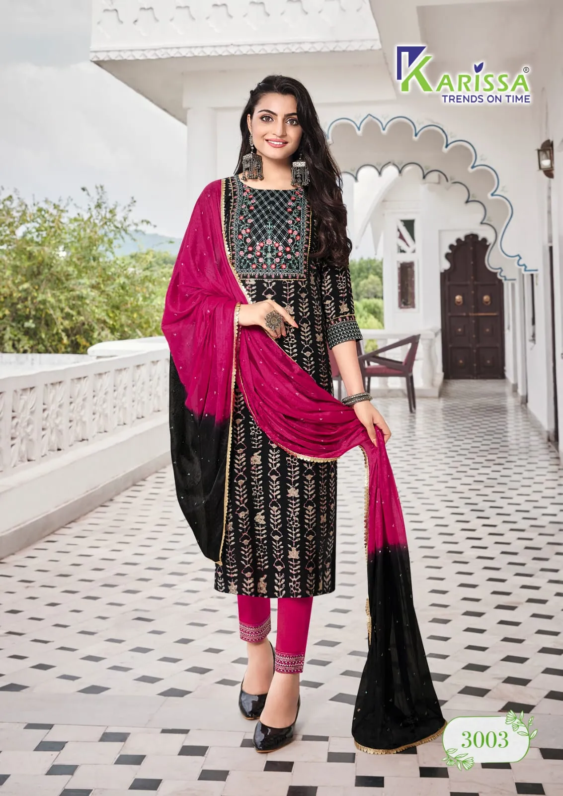 KARISSA SIYA VOL 3 PRINT KURTI WITH BOTOM AND DUPATTA