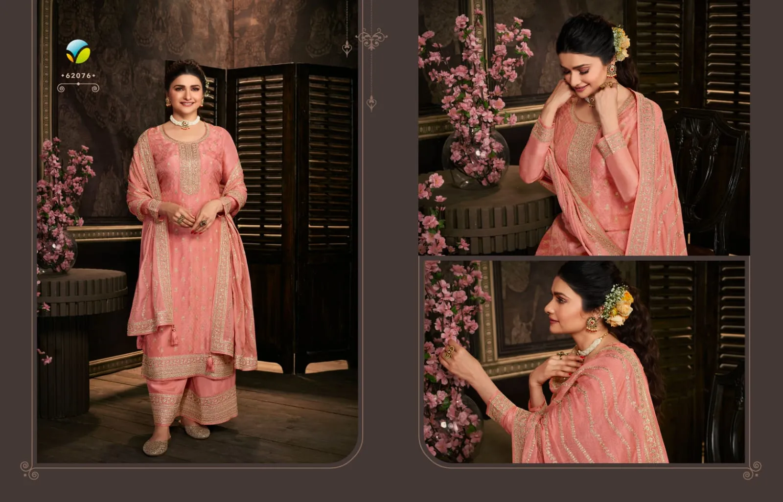 KASEESH SOHA EMBROIDERED SUIT