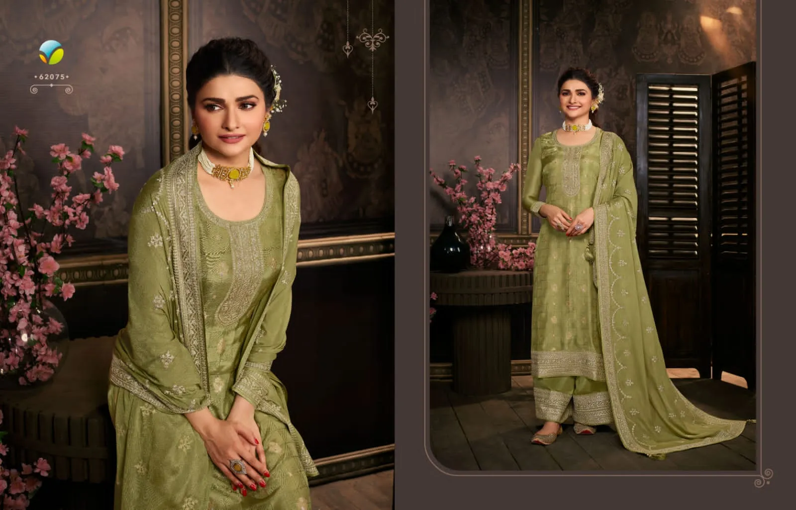 KASEESH SOHA EMBROIDERED SUIT