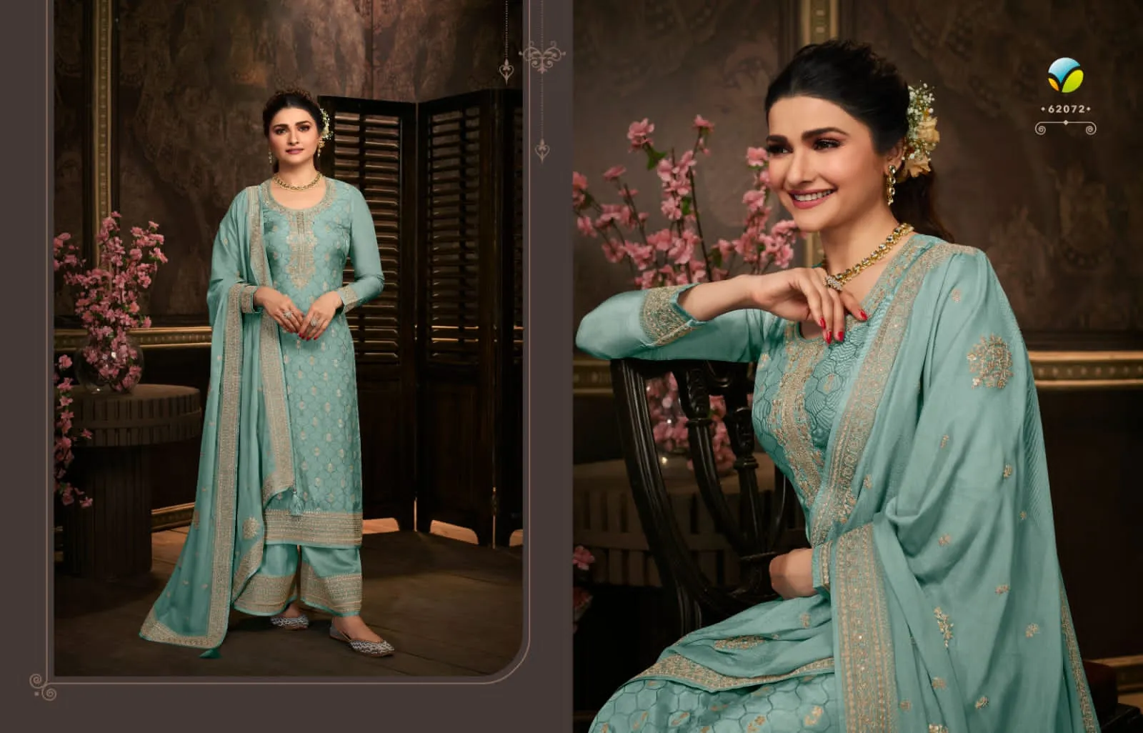 KASEESH SOHA EMBROIDERED SUIT