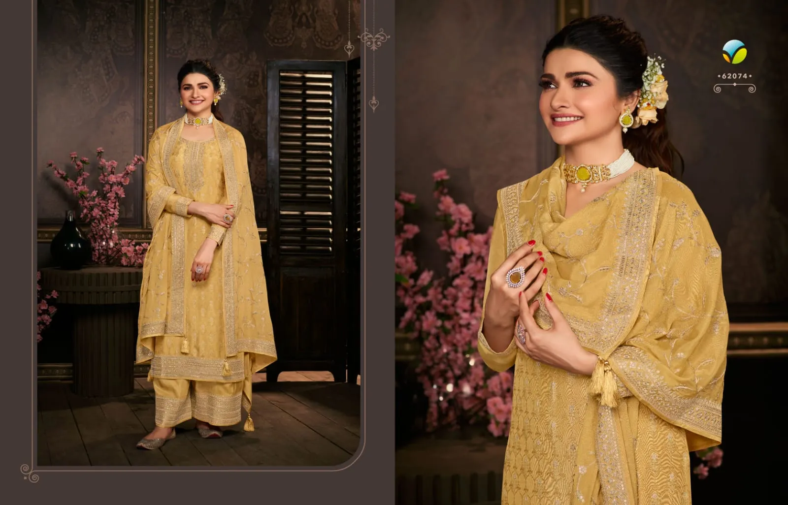 KASEESH SOHA EMBROIDERED SUIT