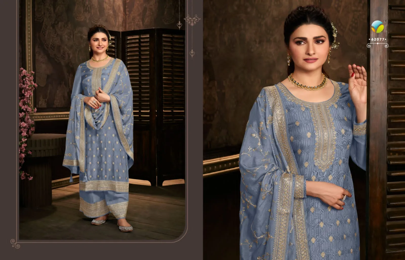 KASEESH SOHA EMBROIDERED SUIT