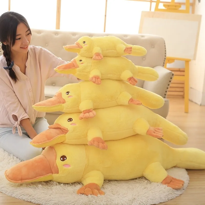 Kawaii Yellow Platypus Plush Toys