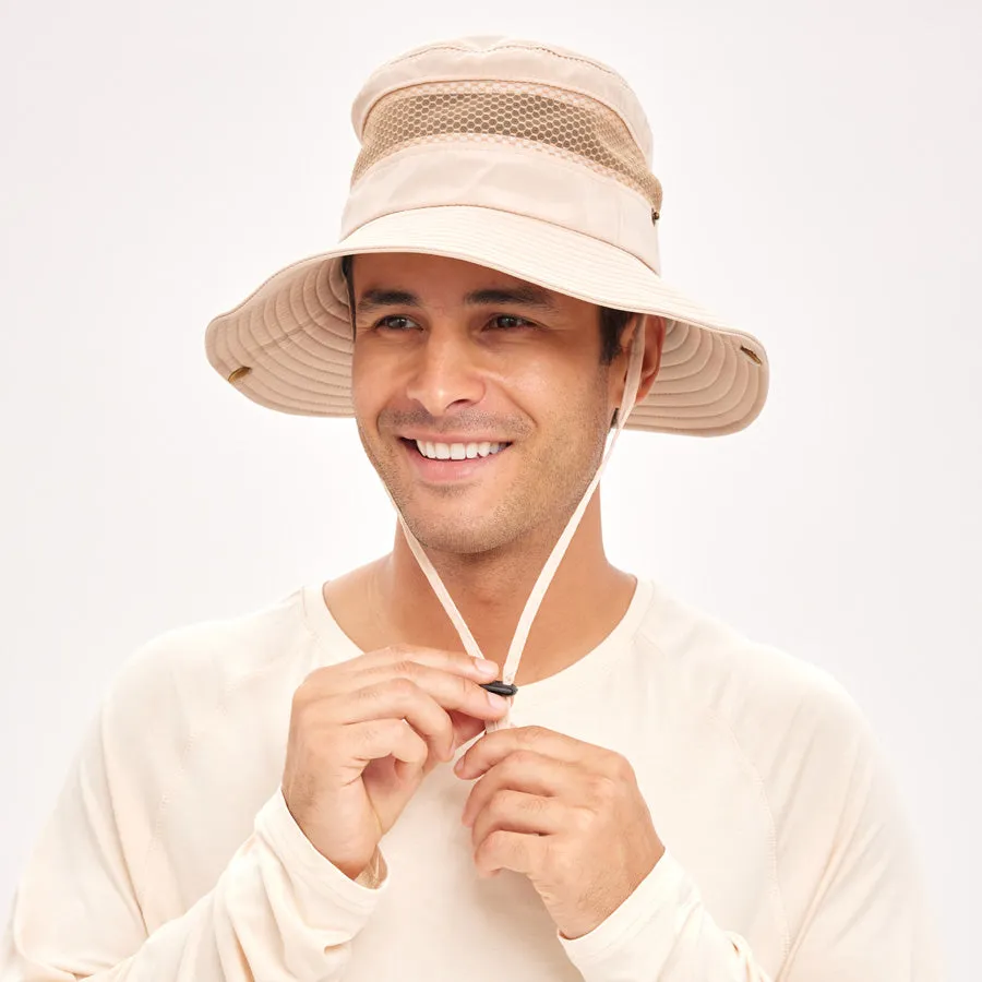 Mens UV Protection Foldable Sun Hat