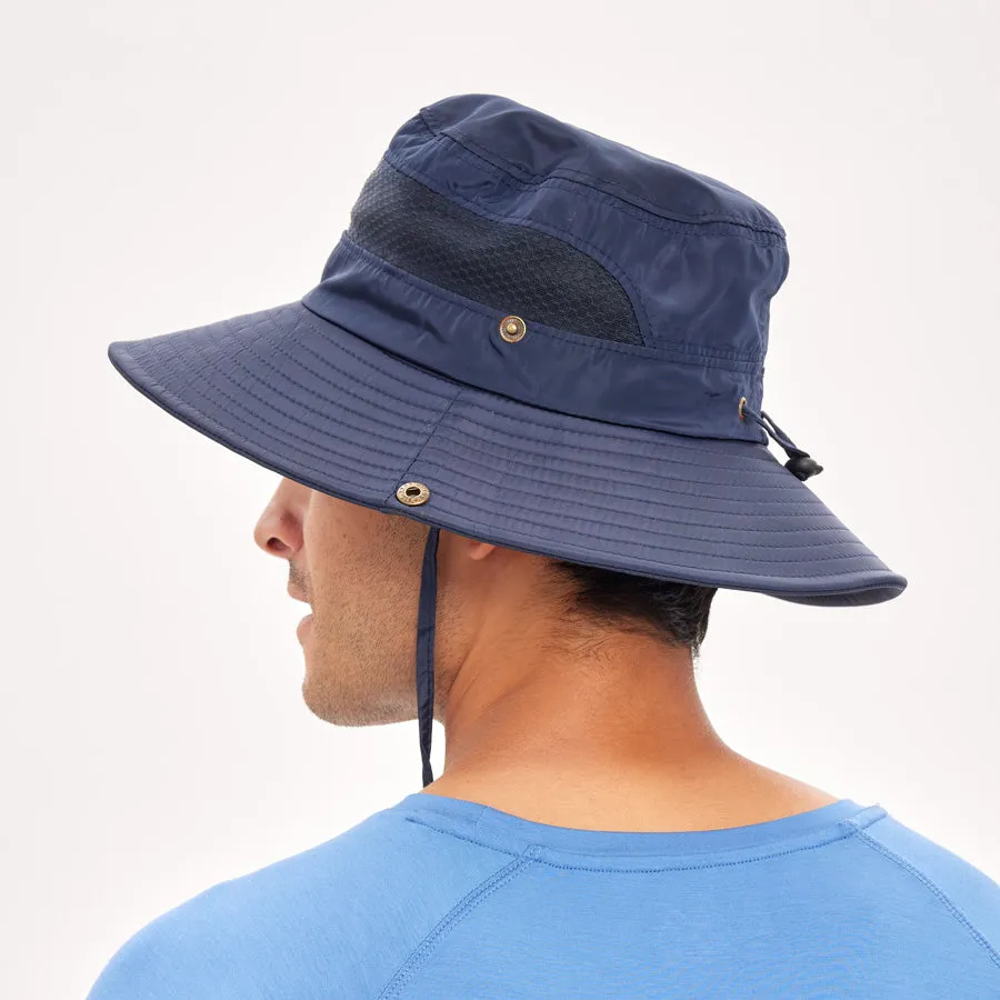 Mens UV Protection Foldable Sun Hat