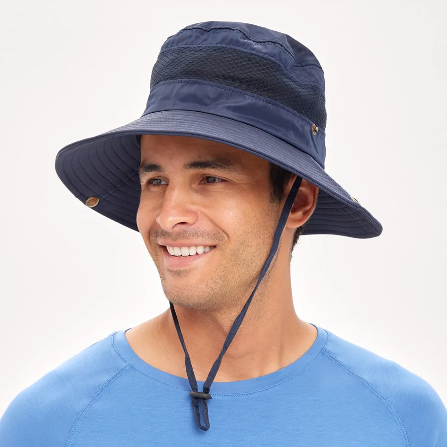 Mens UV Protection Foldable Sun Hat