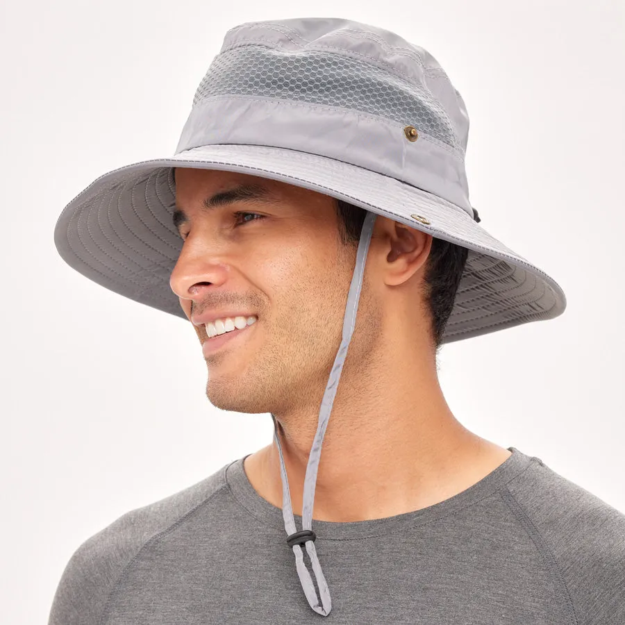 Mens UV Protection Foldable Sun Hat