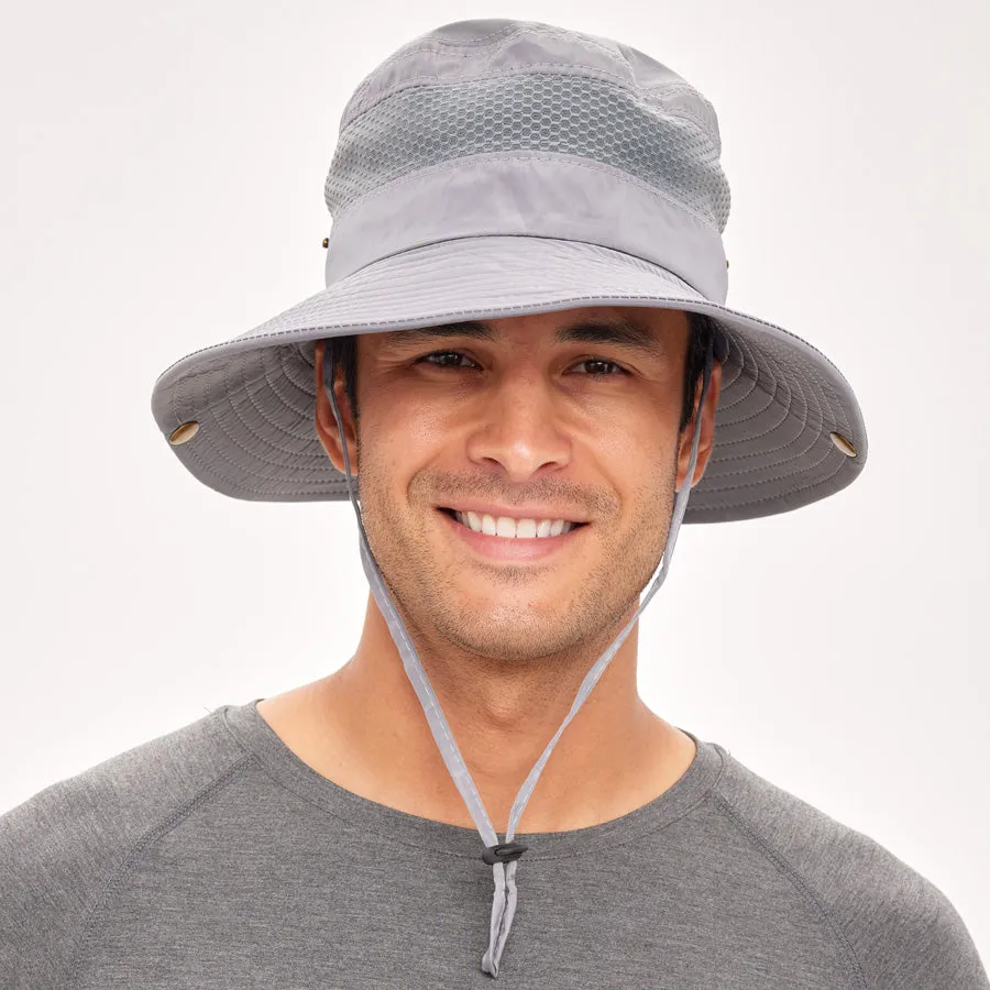 Mens UV Protection Foldable Sun Hat