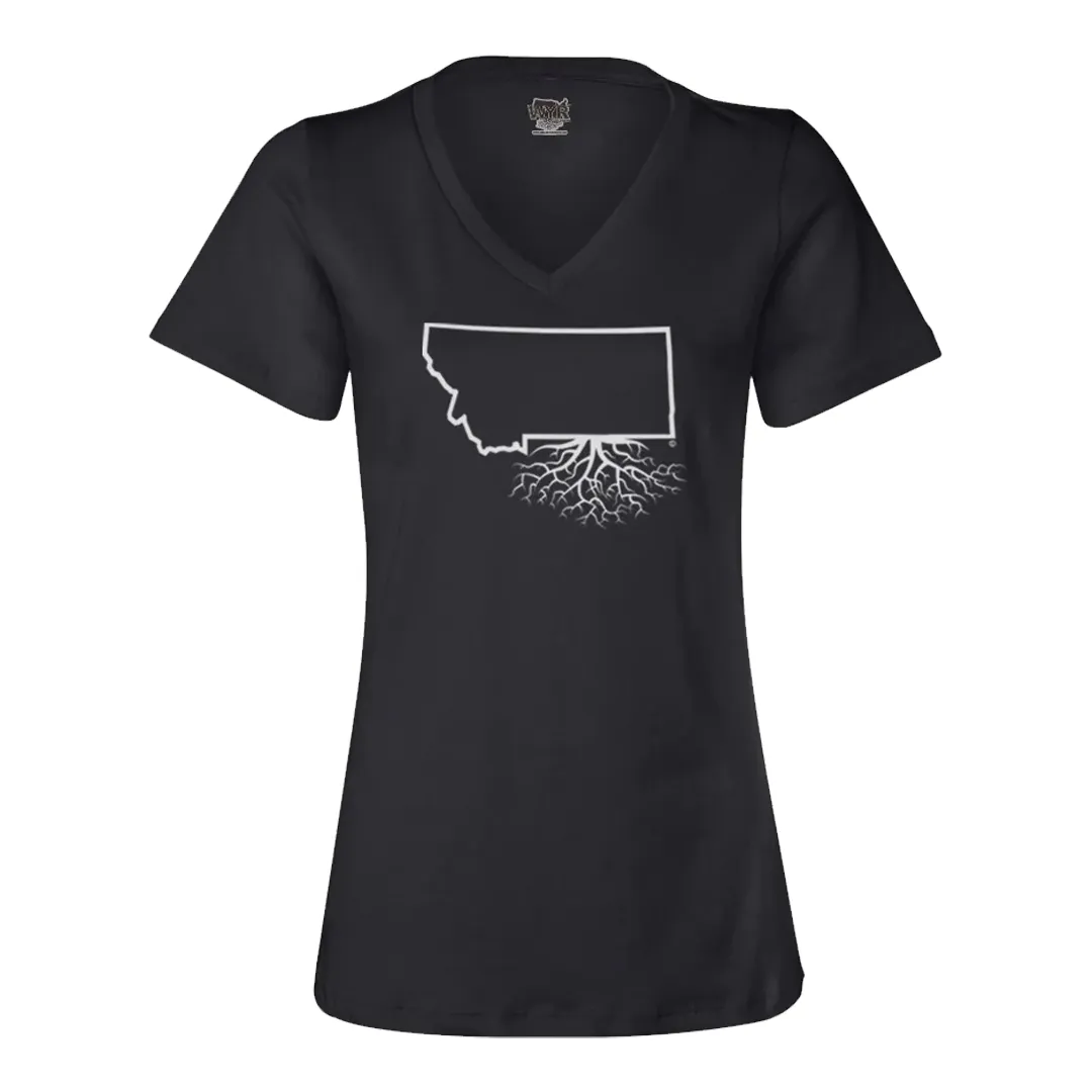 MT Roots Women's V-Neck Tee