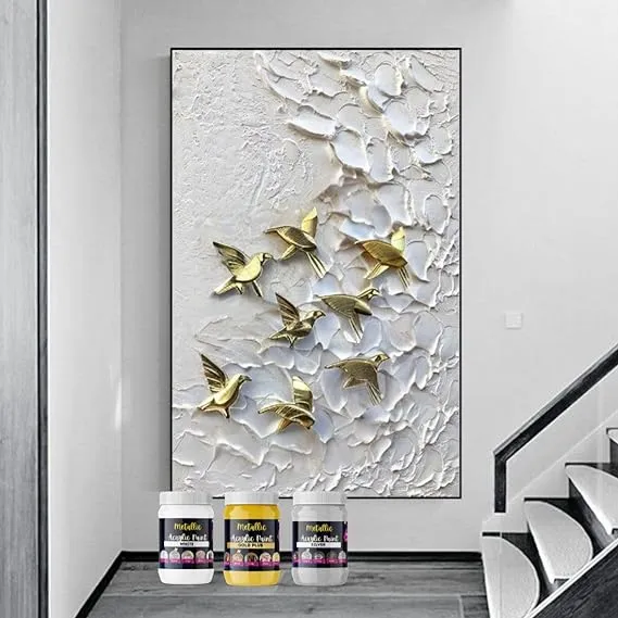 Oytra Metallic Acrylic Color Paint Metal Colours