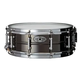Pearl 6.5x14" Sensitone Snare - Beaded Brass - Black Nickel Plated
