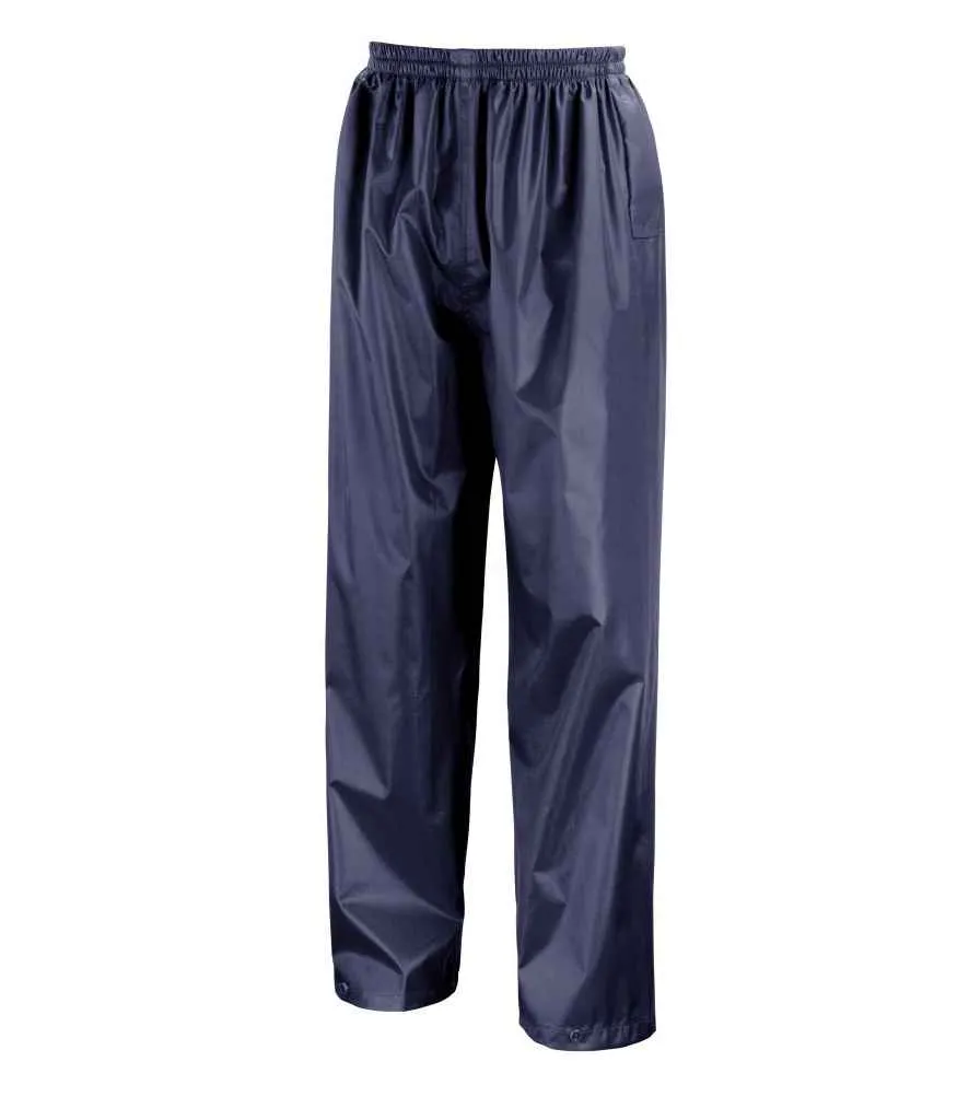 Result Core Kids Waterproof Rain Suit | Navy