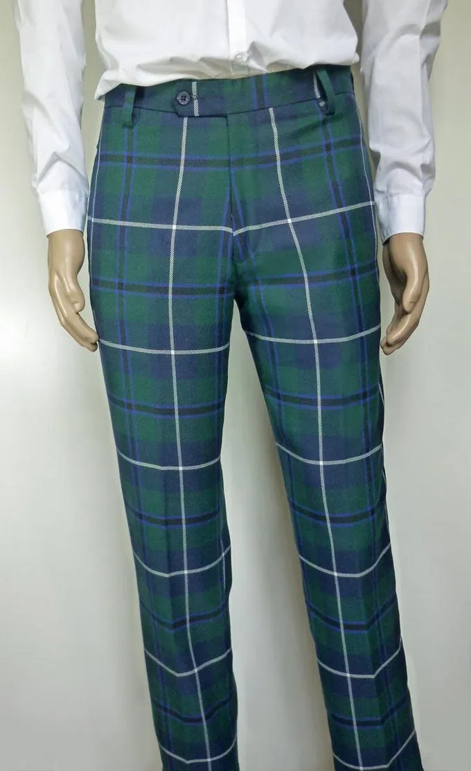 Sacred Heart Tartan Trousers