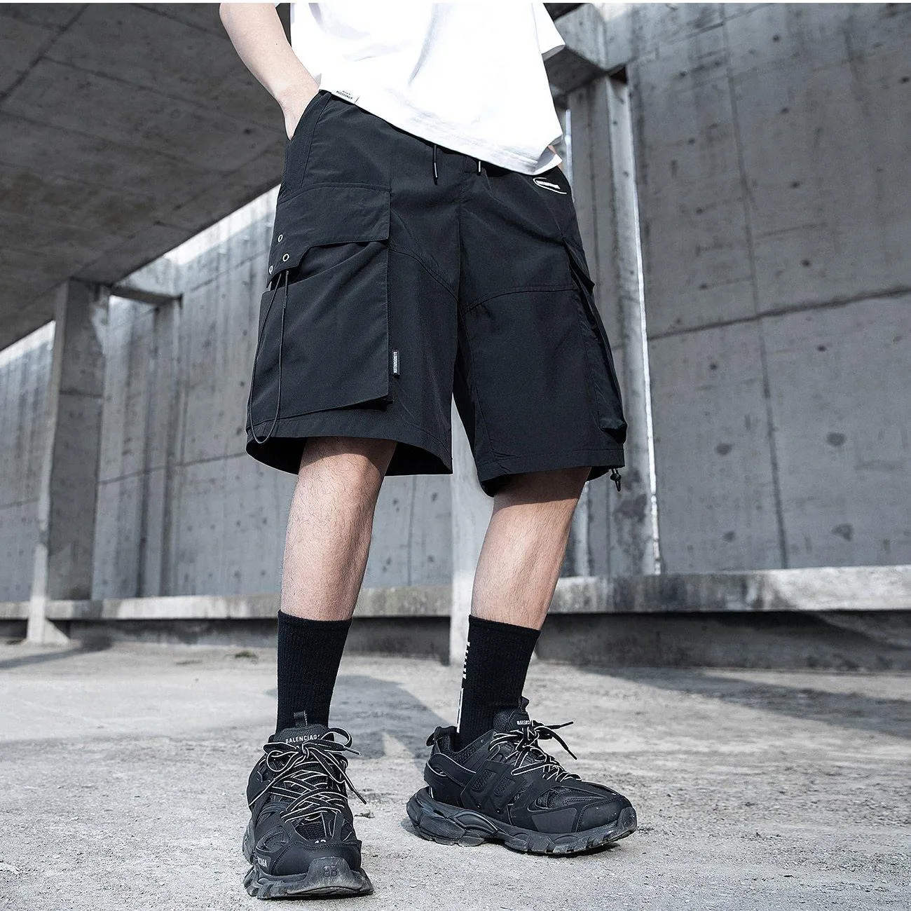 Techwear Cargo Short "Nara"