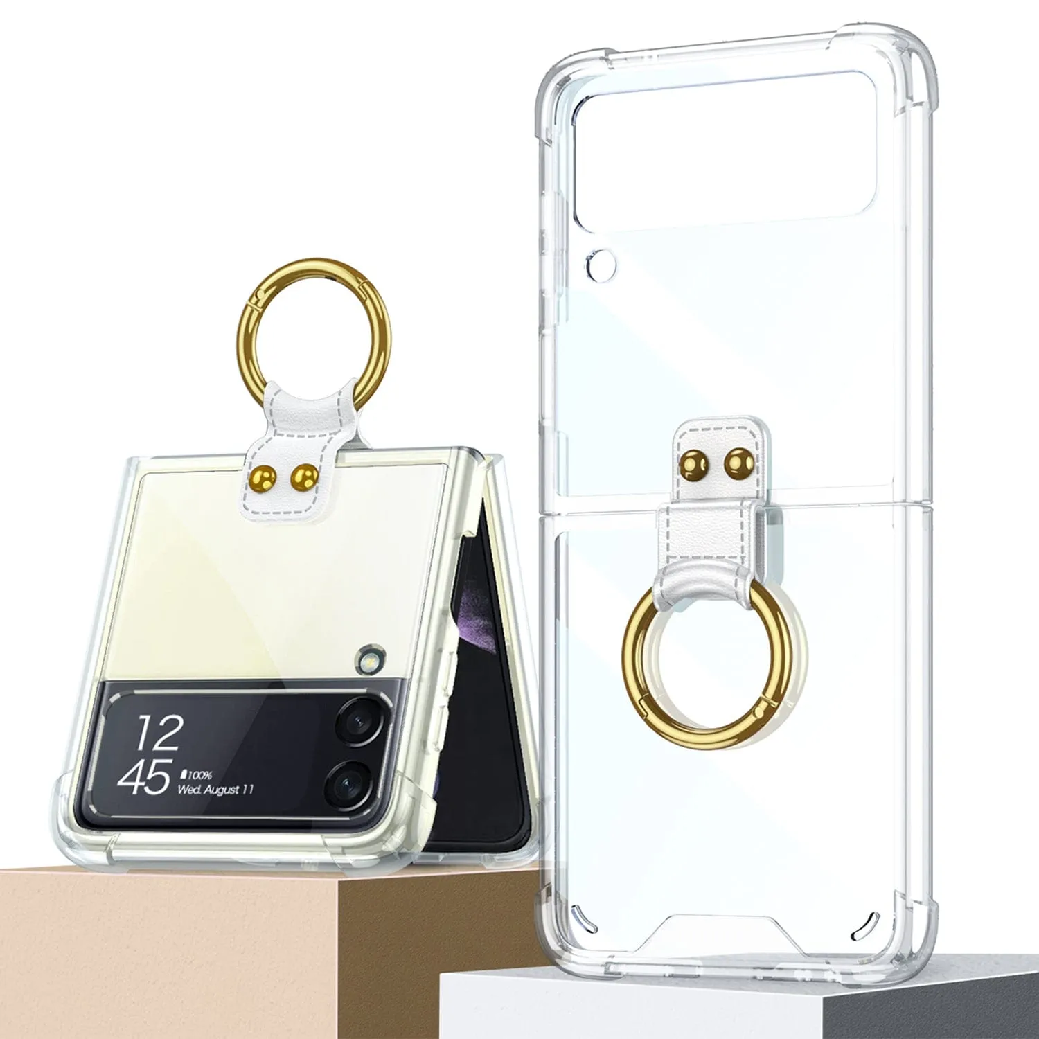 Venture Series Hard Shell with Ring Case - Samsung Galaxy Z Flip4