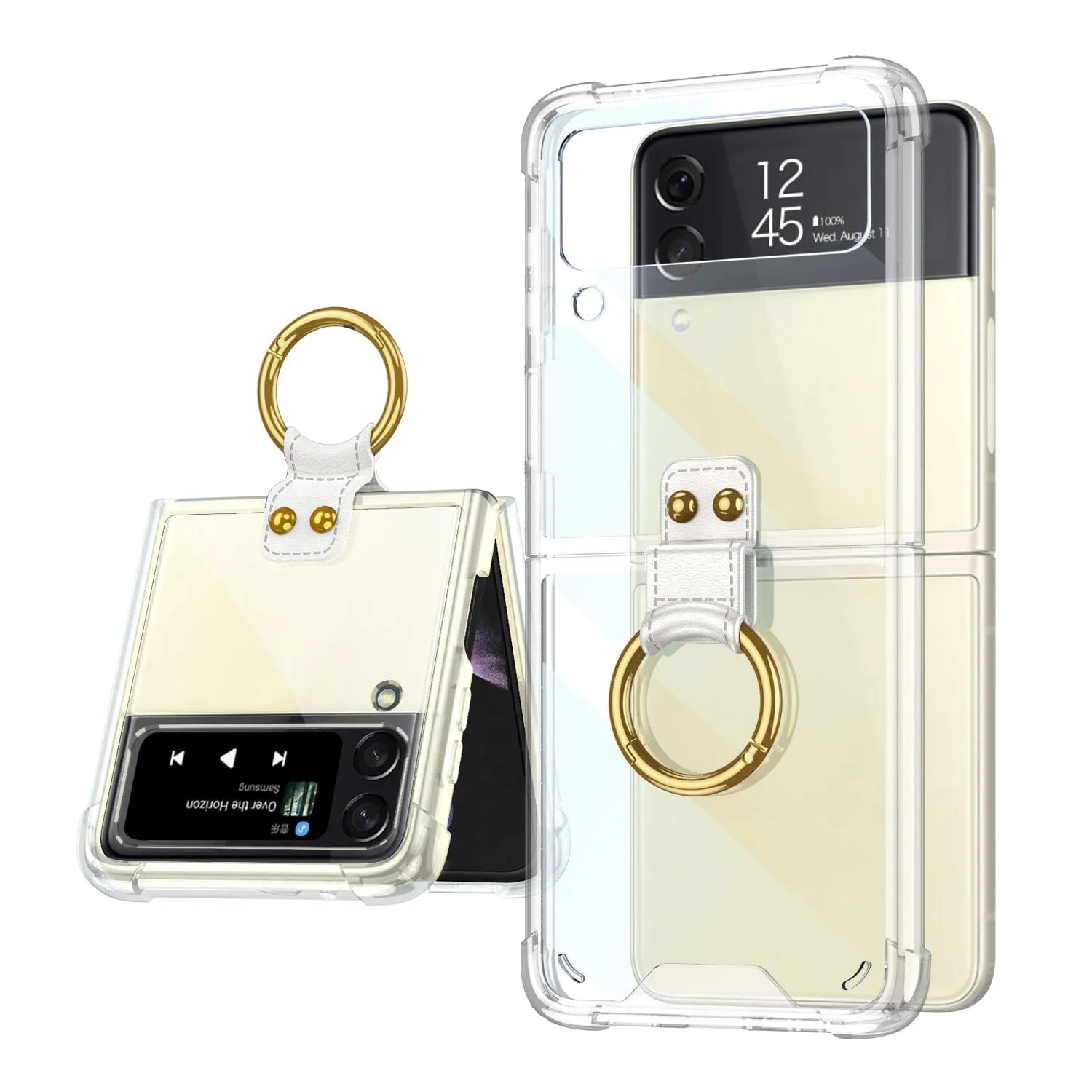 Venture Series Hard Shell with Ring Case - Samsung Galaxy Z Flip4