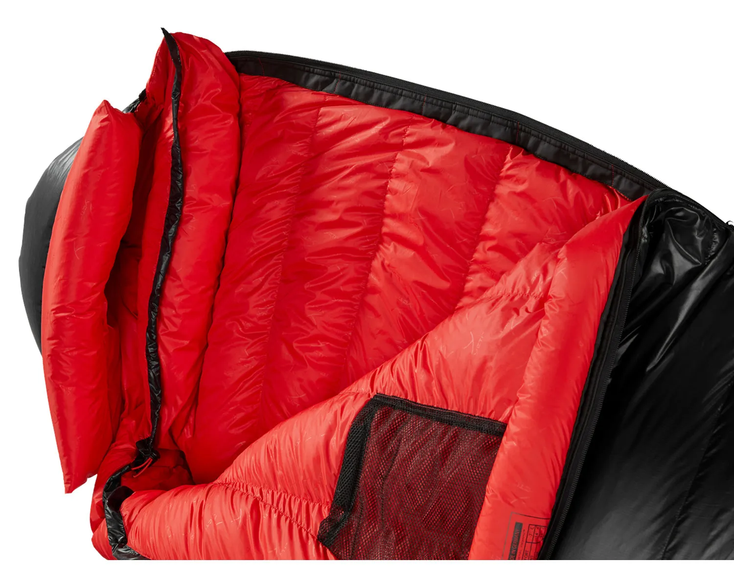 VIB 800 (LEFT ZIP) - Black/Fiery Red