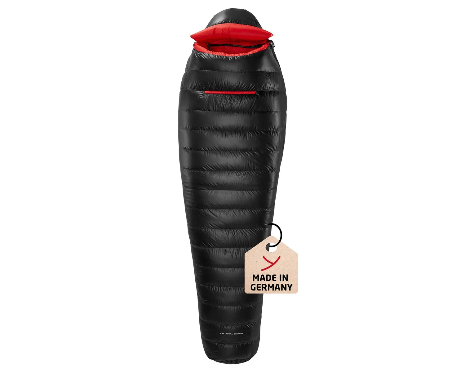 VIB 800 (LEFT ZIP) - Black/Fiery Red