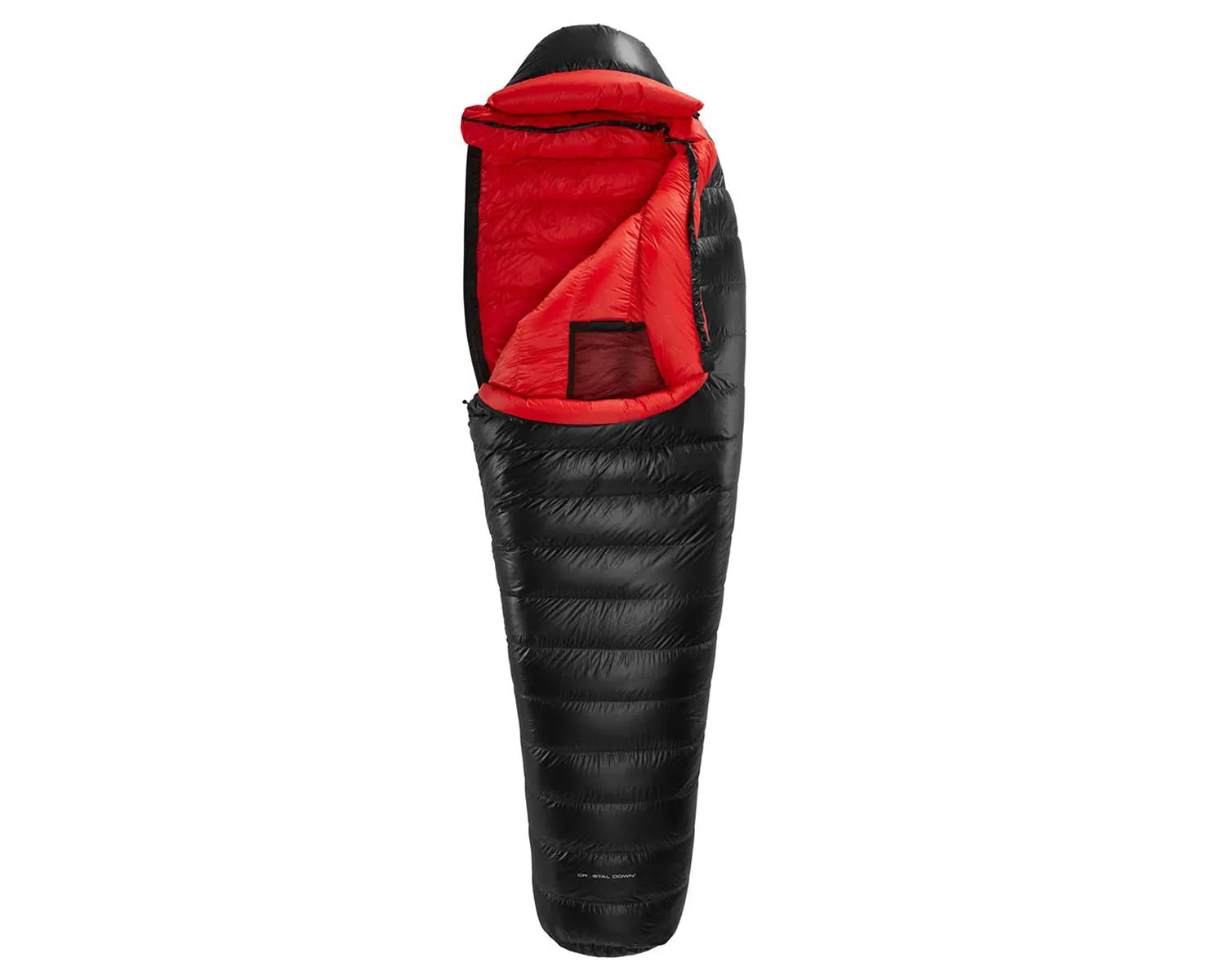 VIB 800 (RIGHT ZIP) - Black/Fiery Red