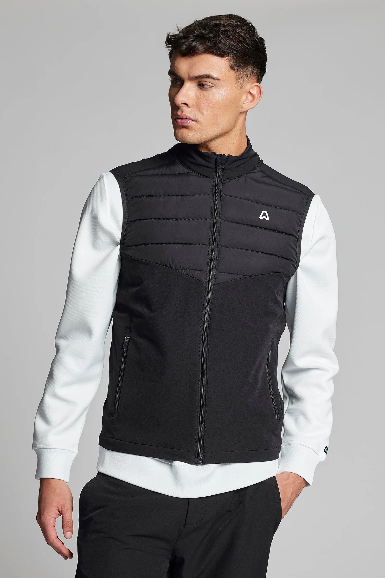 Windproof Gilet - Putter Black