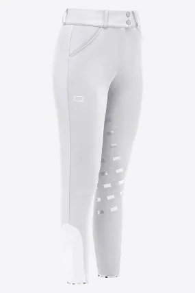 Woman's High Waist Full Grip Breeches - White Woman's High Waist Full Grip Breeches - White