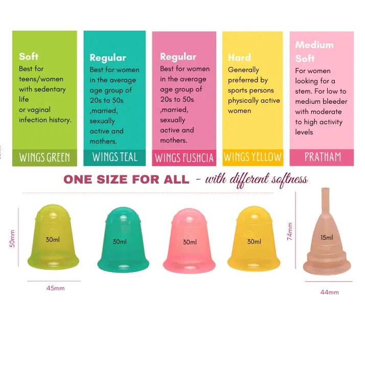 Yellow Menstrual Cup (Tough)