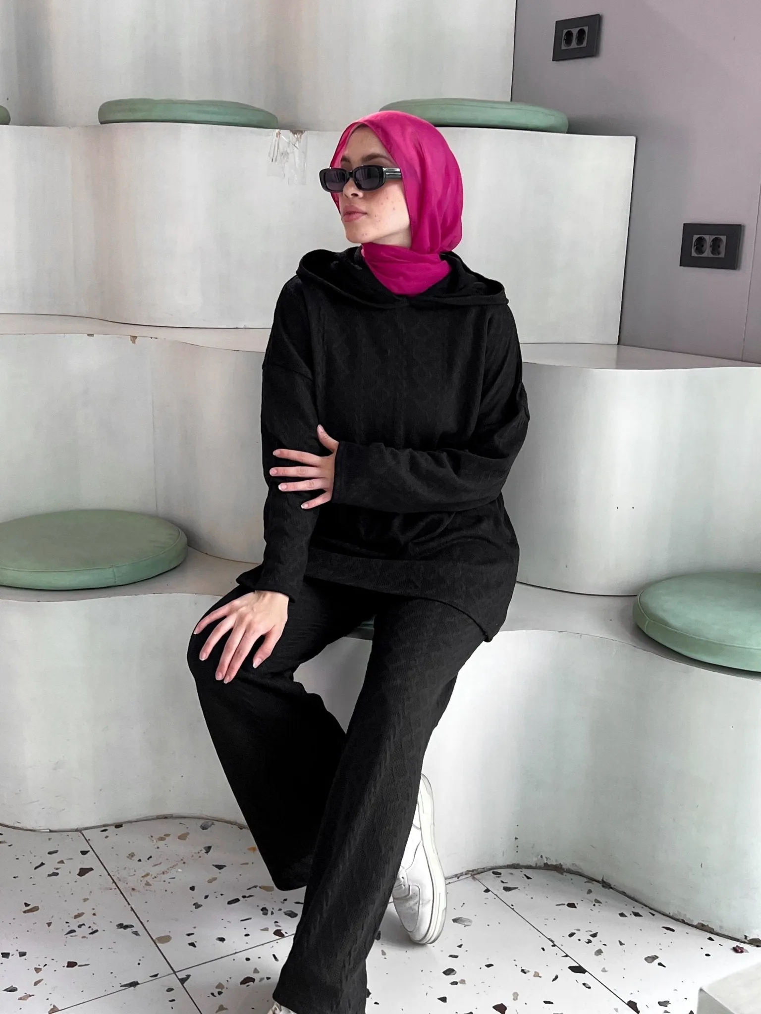 Zalya in black